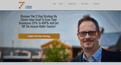 Desktop Screenshot of bizcoachterry.com